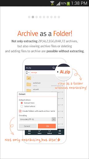 ALZip – File Manager & Unzip Capture d'écran 1