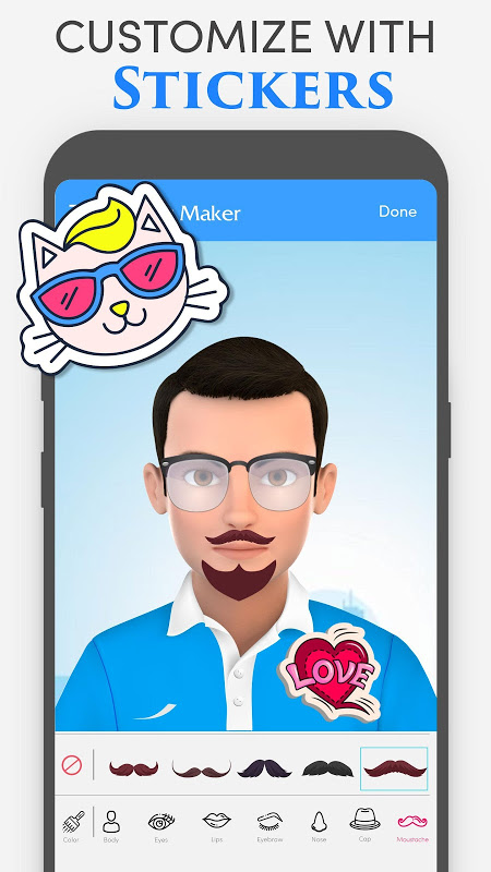 Avatar Maker: Personal Character, Sticker Maker Zrzut ekranu 1