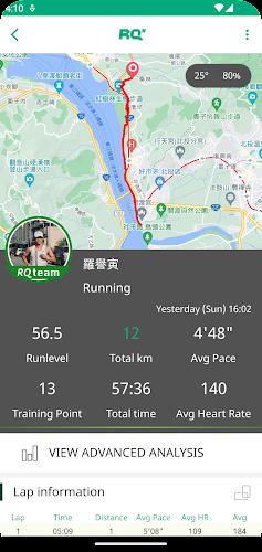 RQ Runlevel: Marathon Training Schermafbeelding 1