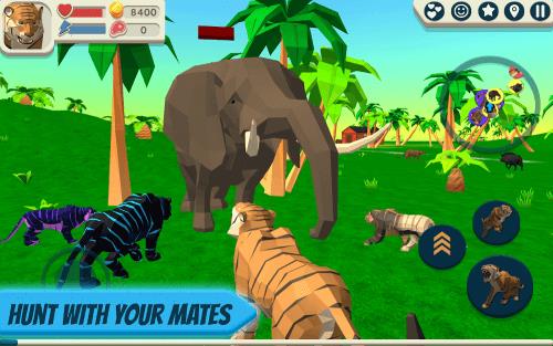 Tiger Simulator 3D Ảnh chụp màn hình 2