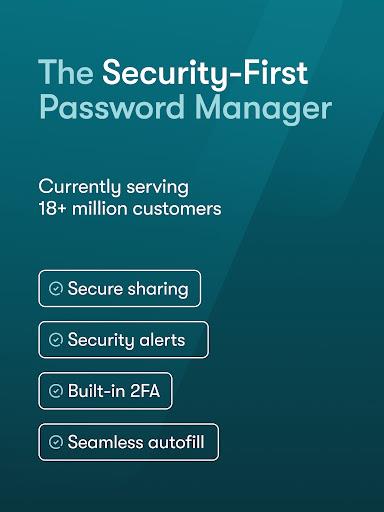 Dashlane Password Manager Captura de tela 0