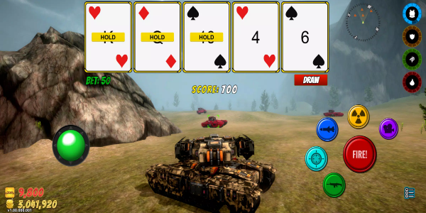 Tank Skill Poker スクリーンショット 3