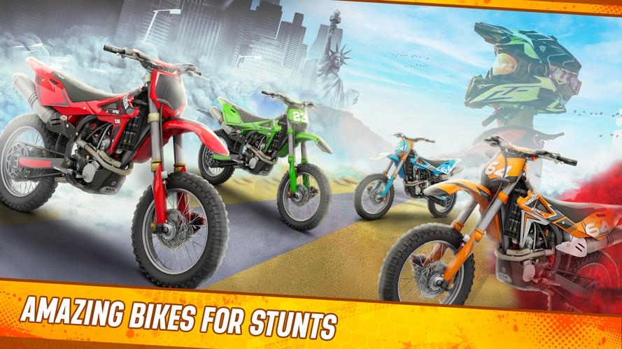 Bike Games 3D: Bike Stunt Game Ảnh chụp màn hình 2