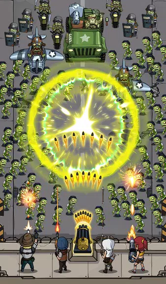 Schermata Zombie War Idle Defense Game 2