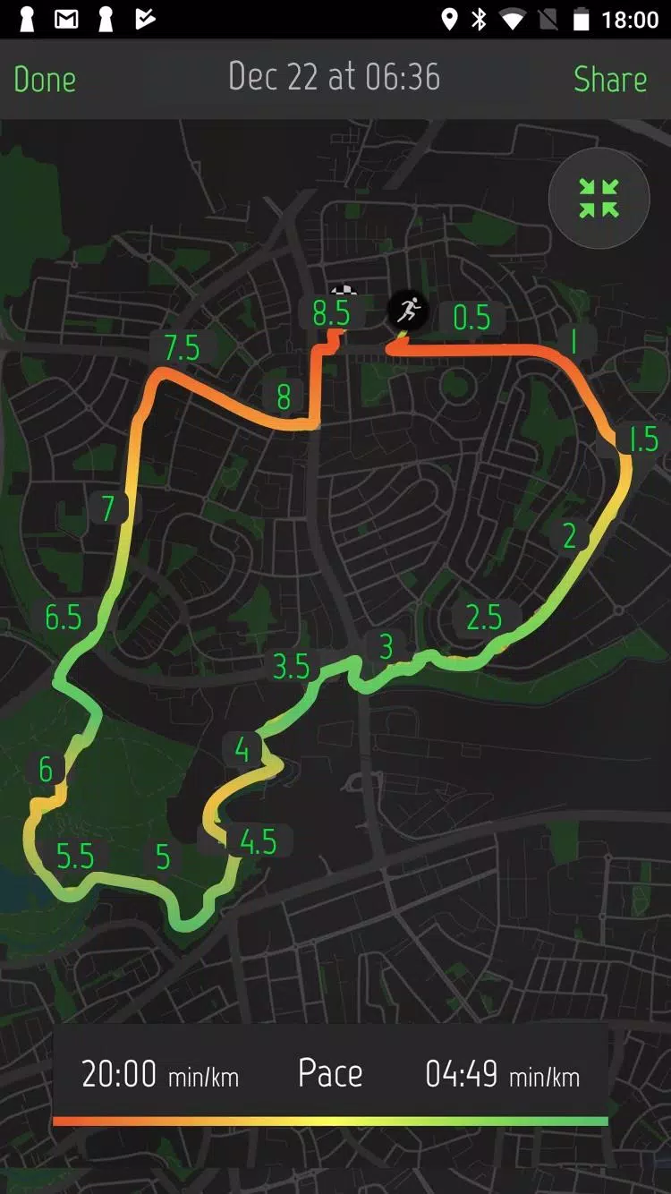 Running Distance Tracker + Screenshot 3