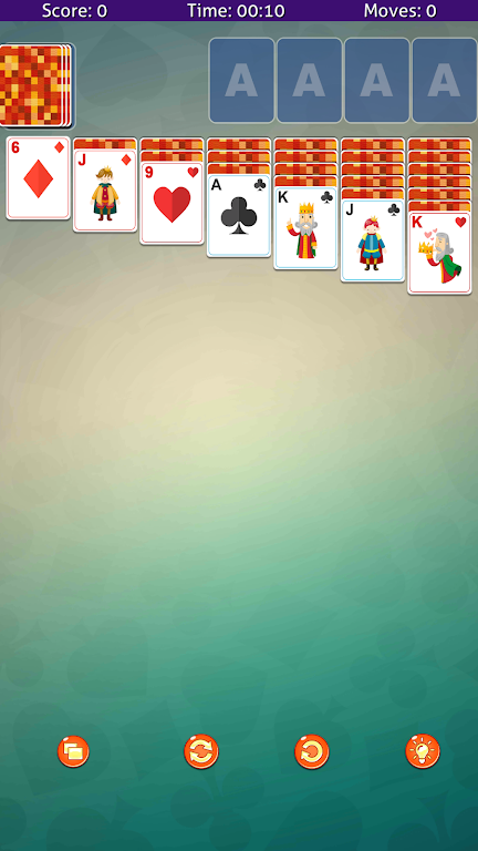 Schermata Solitaire Classic: Free Card Game 1