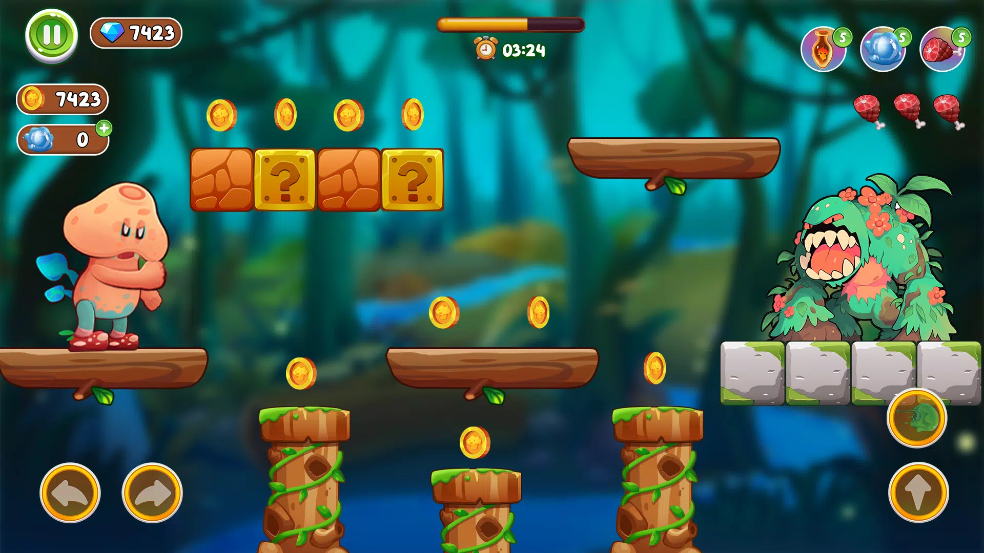 Mushroom War: Legend Adventure應用截圖第3張