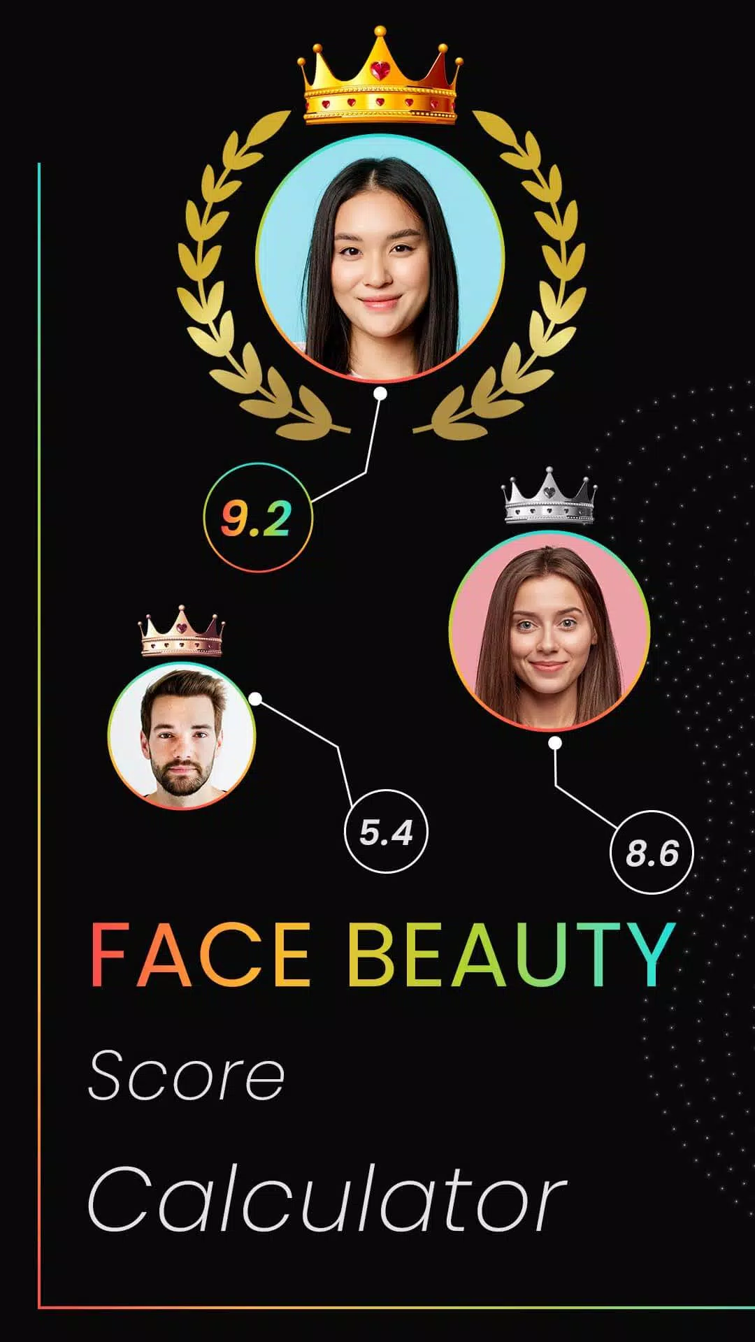 Face Beauty Score Calc & Tips Ekran Görüntüsü 1