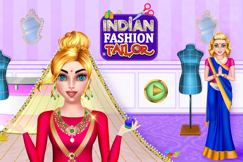 Indian Fashion Tailor: Little Captura de tela 0