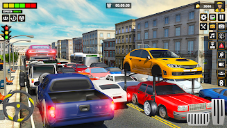 US Taxi Car Driving Games Tangkapan skrin 3