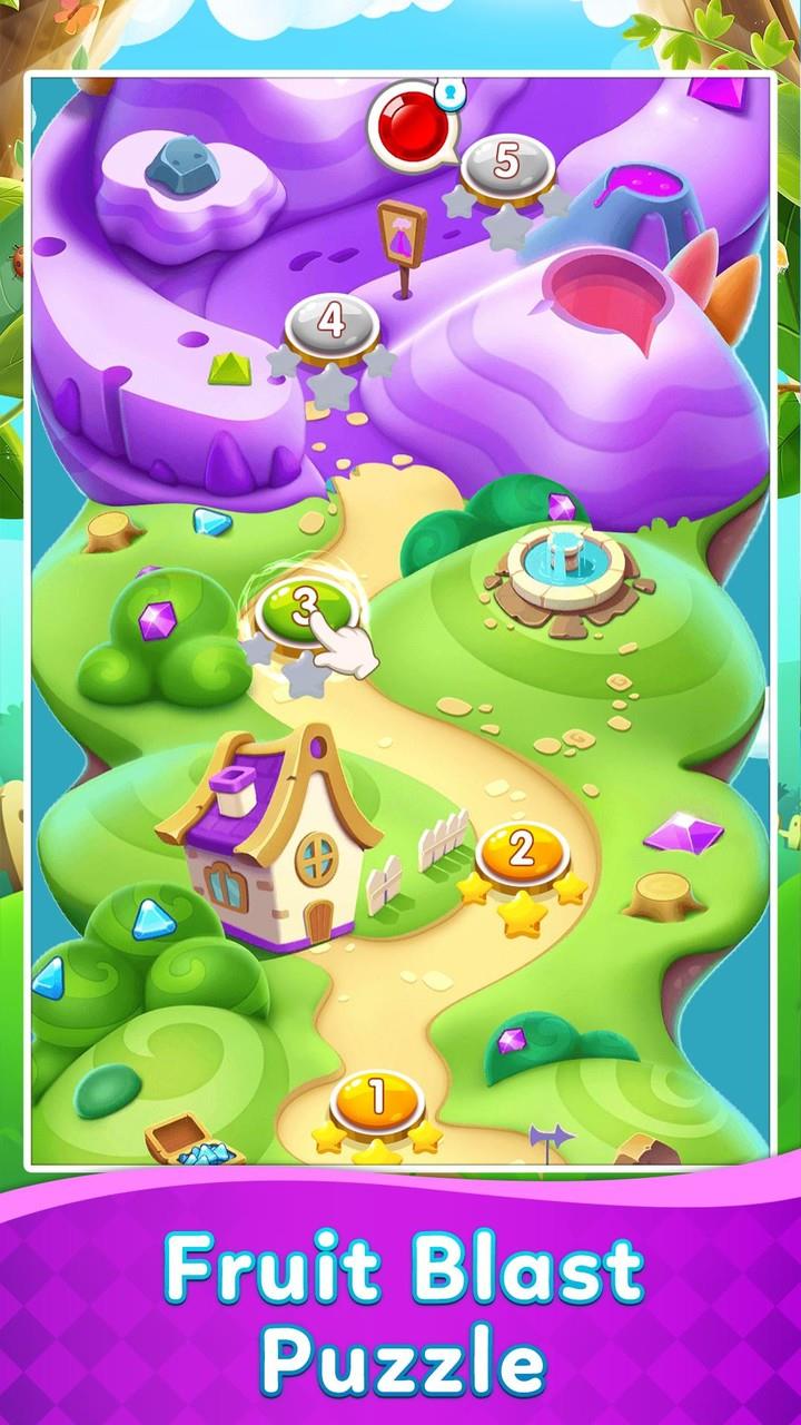 Fruit Blast Puzzle Ekran Görüntüsü 2