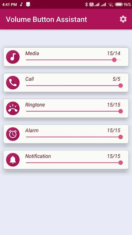Volume Button Assistant Ảnh chụp màn hình 2