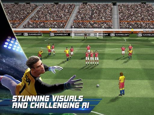 Schermata Real Football 1