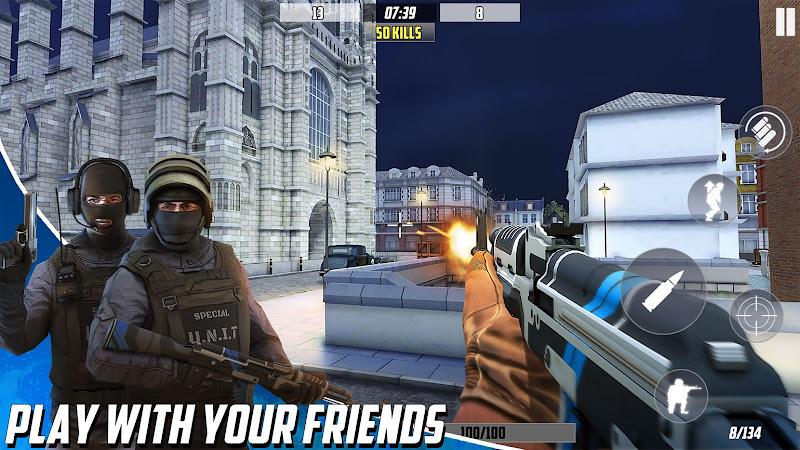 Hazmob: FPS Gun Shooting Games ภาพหน้าจอ 1