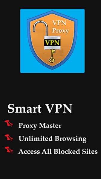 VPN Proxy Master Hide Identity Zrzut ekranu 0