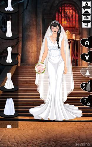 Sweet Vampire Wedding dress up Captura de tela 1