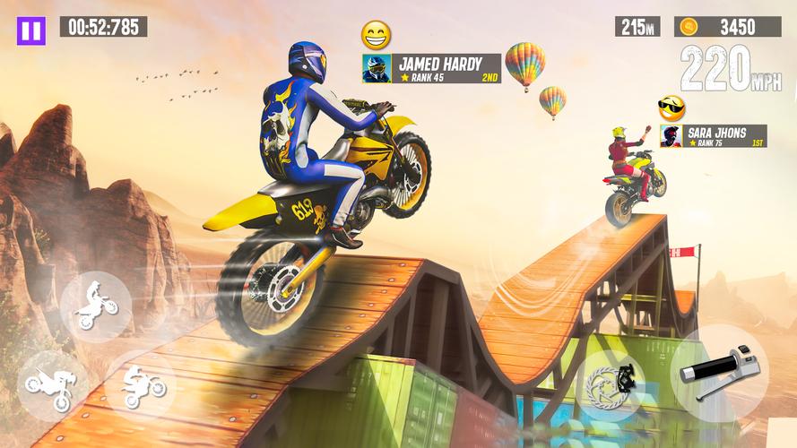 Bike Games 3D: Bike Stunt Game Ảnh chụp màn hình 3