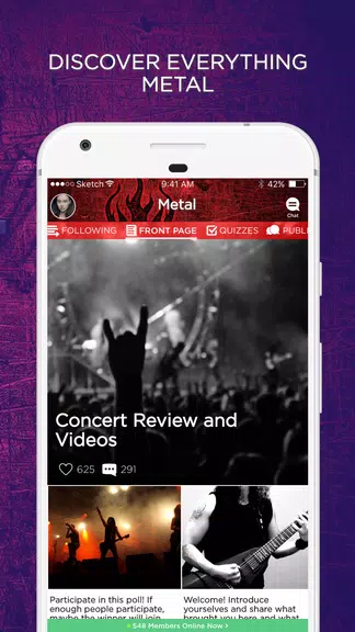 Metal Amino for Heavy Metal Music Fan スクリーンショット 0