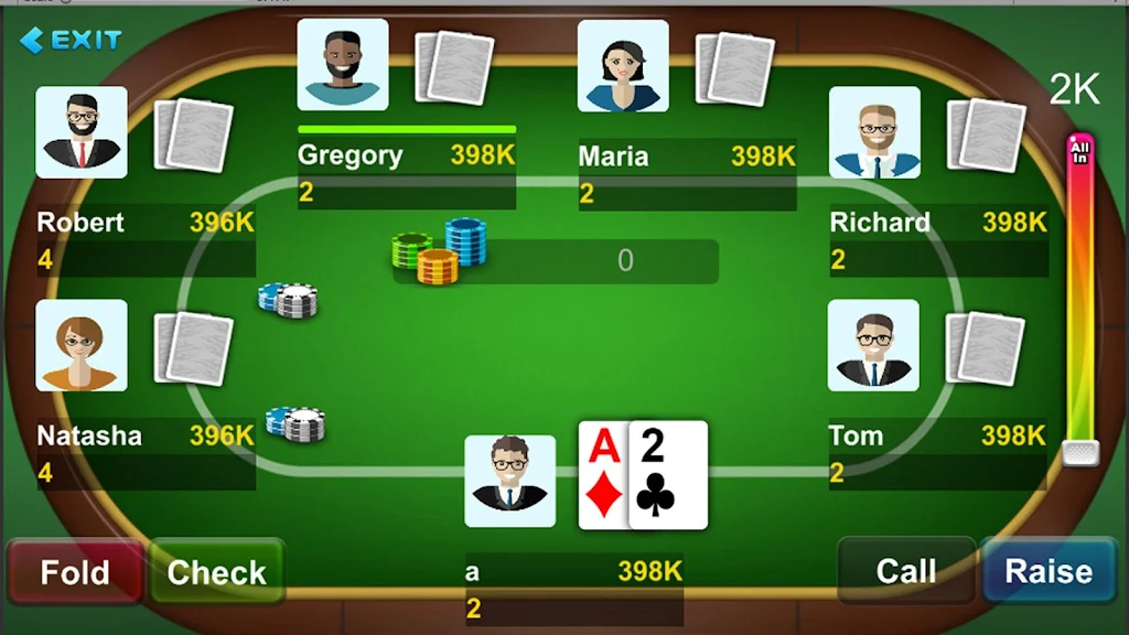 Casino Poker 777 Game Captura de tela 2