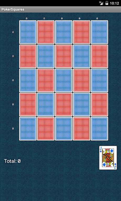 Schermata Poker Squares 2