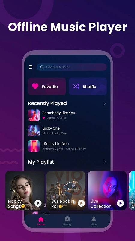 Offline Music Player: My Music應用截圖第3張