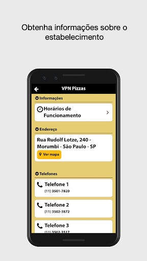 VPN Pizzas App Screenshot 2