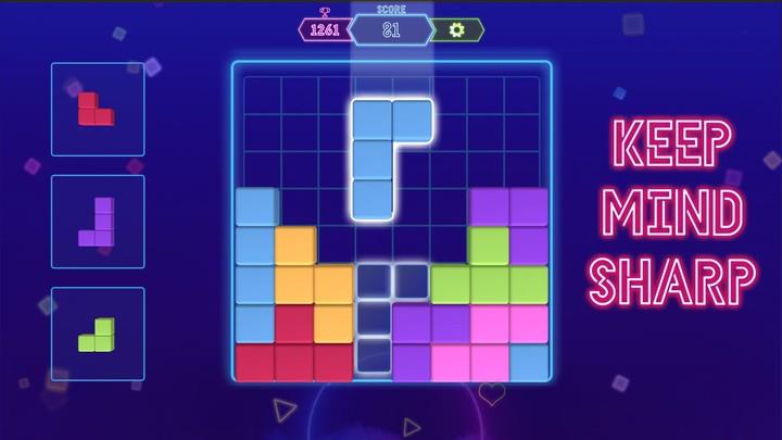 Schermata Block Neon 3D : Disco Puzzle 2