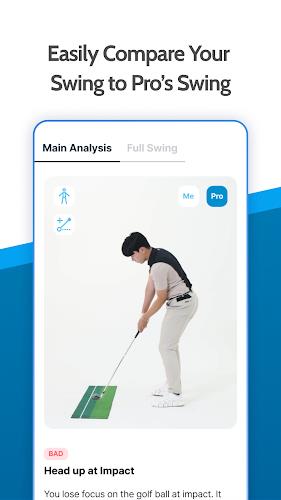 Golf Fix - AI Swing Analyzer Zrzut ekranu 2