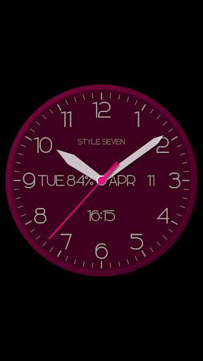 Modern Analog Clock-7 স্ক্রিনশট 0