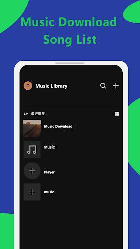 MP3 Downloader - Music Player ဖန်သားပြင်ဓာတ်ပုံ 2