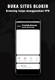 PronHub Browser Anti Blokir Tanpa VPN 스크린샷 1