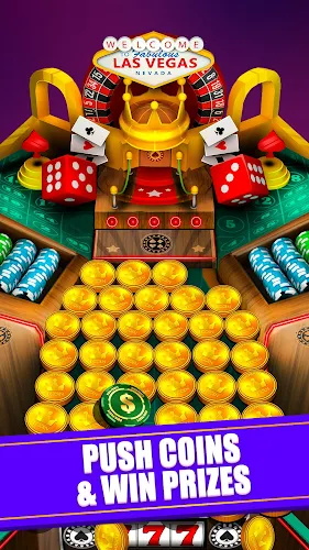 Casino Vegas Coin Party Dozer Tangkapan skrin 2