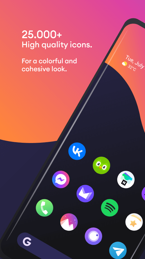 Australis - Icon Pack Mod Capture d'écran 0