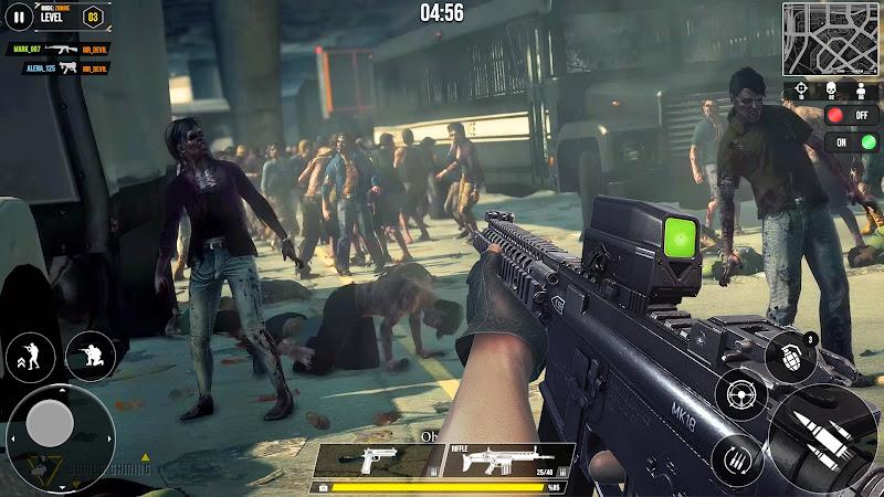 Dead Zombie Survival Shooter Ekran Görüntüsü 2