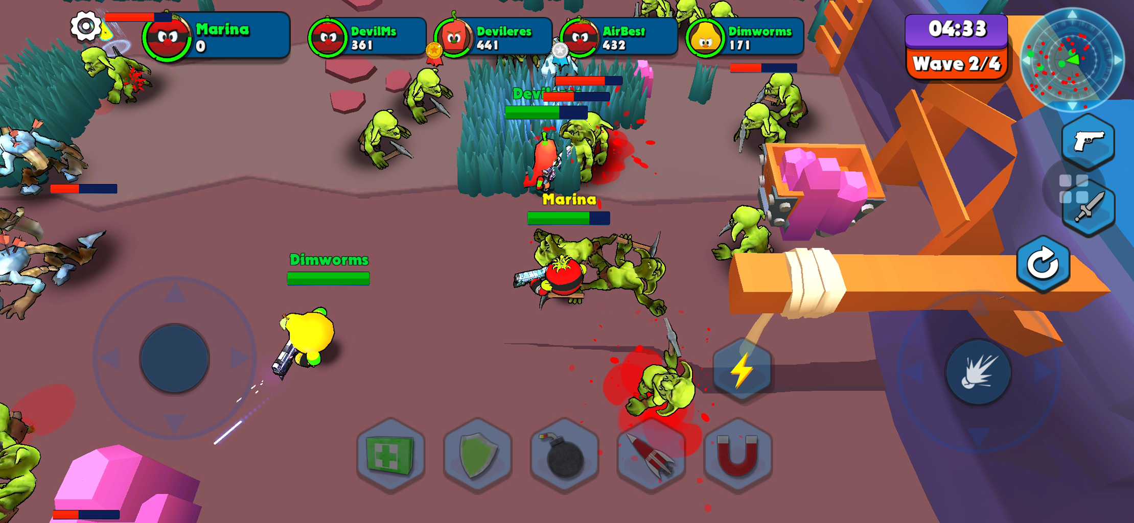 Brawl Plants Tangkapan skrin 3