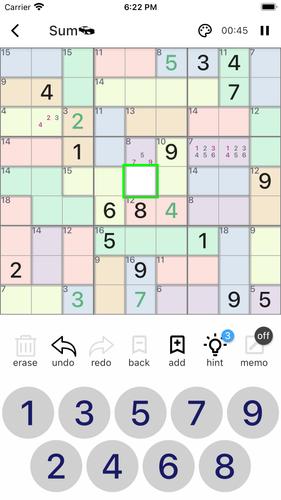 All Sudoku - 5 kinds of sudoku應用截圖第3張