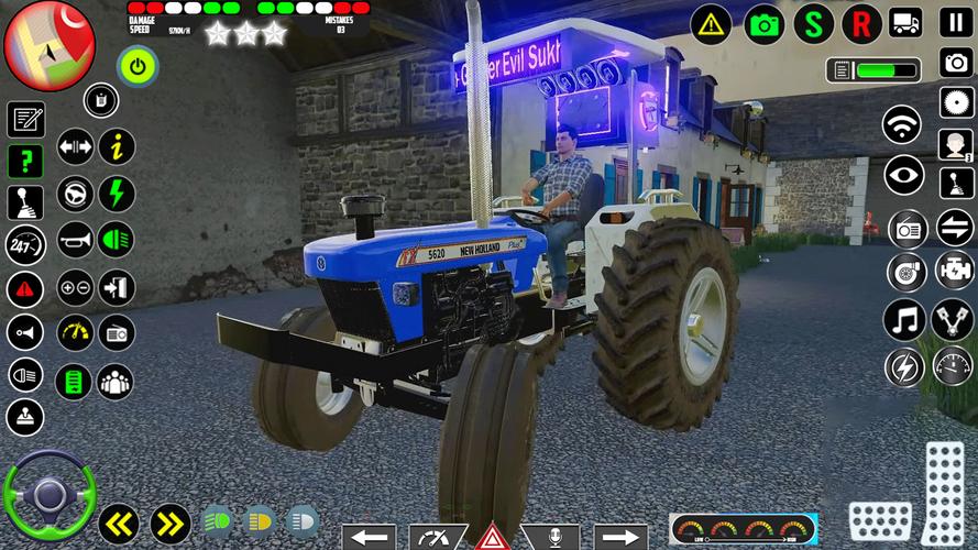 Cargo Tractor Farming Games 3D Screenshot 0