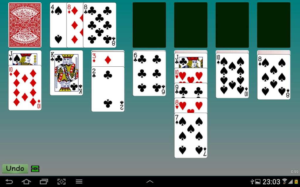 Klondike Solitaire Cards Captura de tela 2