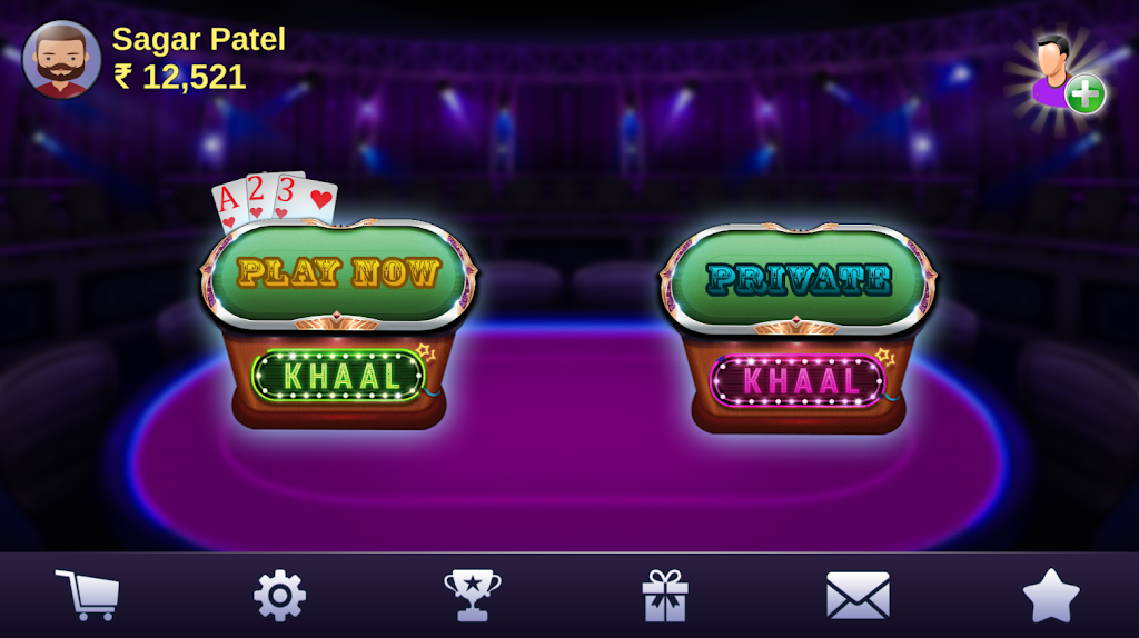 Khaal 4 Card Game Zrzut ekranu 0