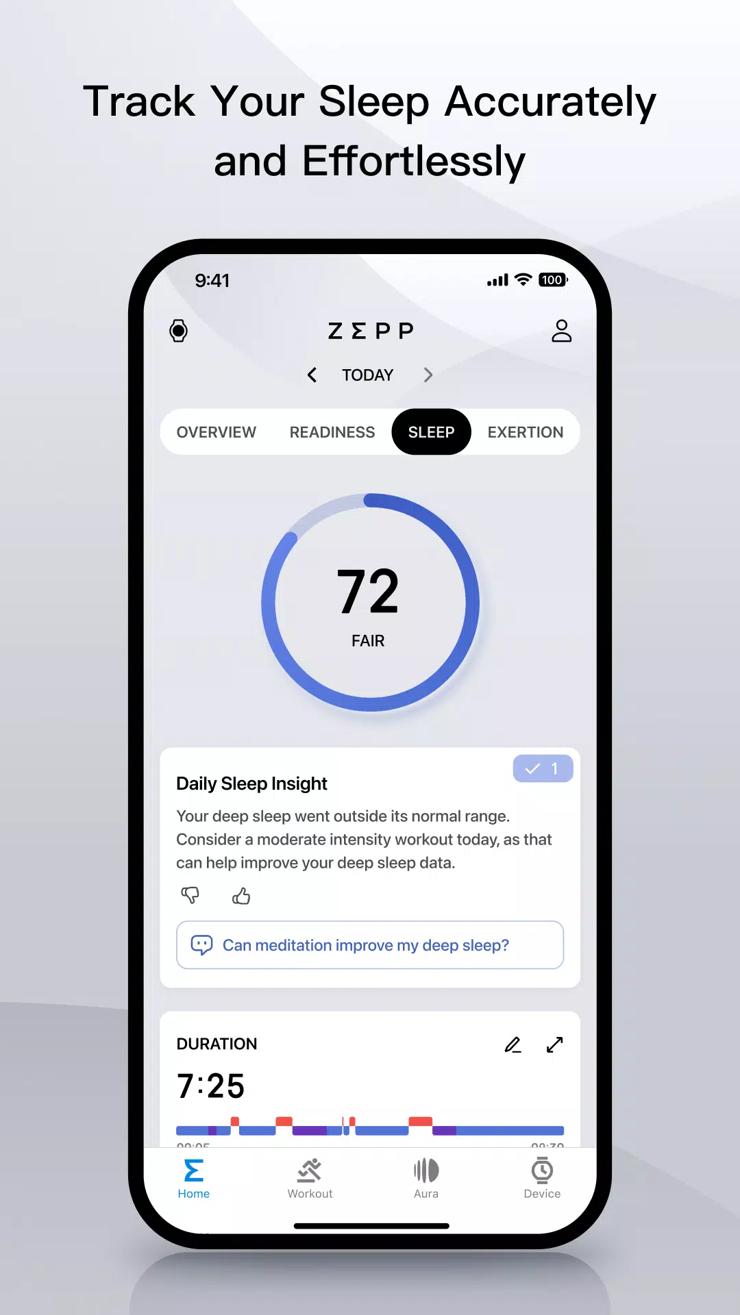 Schermata Zepp（formerly Amazfit） 2