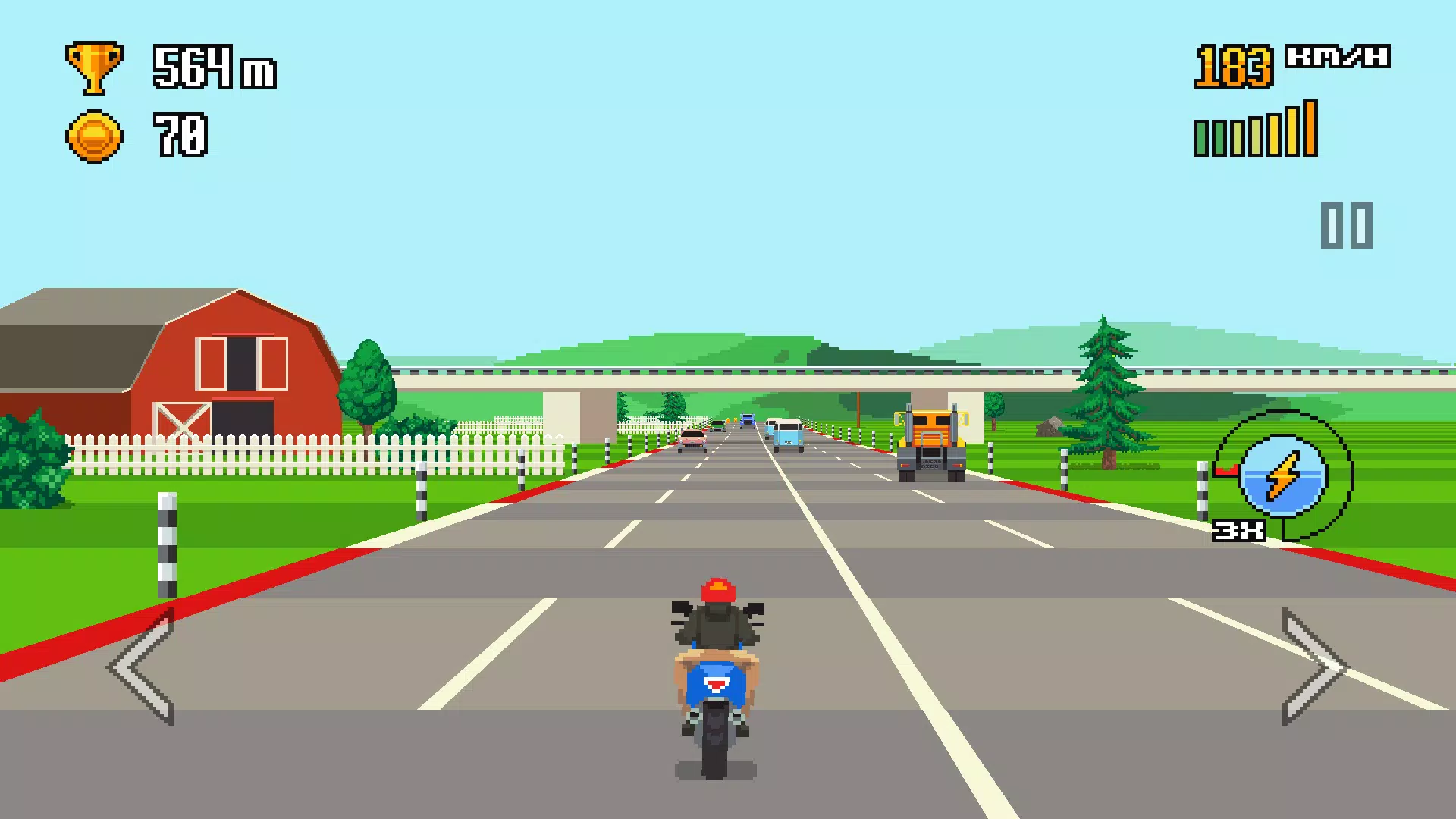 Retro Highway Screenshot 0