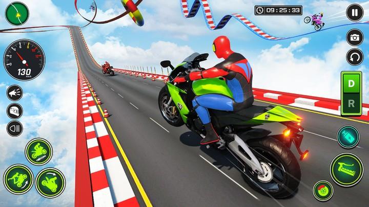 Superhero Bike Stunt Games GT Screenshot 3