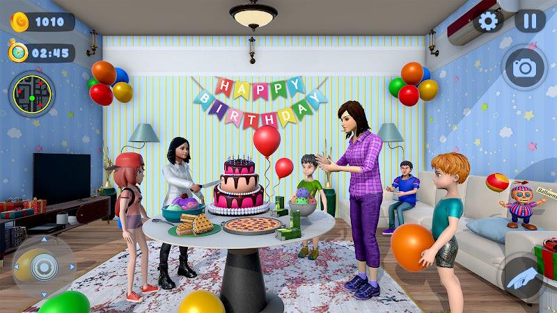 Virtual Mom Sim: Mother Game Tangkapan skrin 1