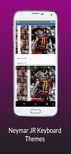 Neymar Wallpapers HD, Keyboard Tangkapan skrin 1