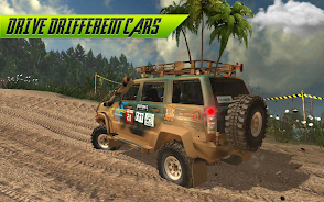 Offroad Jeep Driving Simulator Tangkapan skrin 1