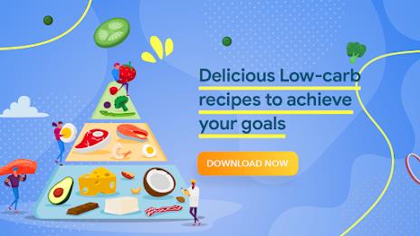 Schermata Low carb recipes diet app 0