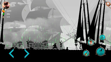 Arrr! Pirate Arcade Platformer Captura de pantalla 1