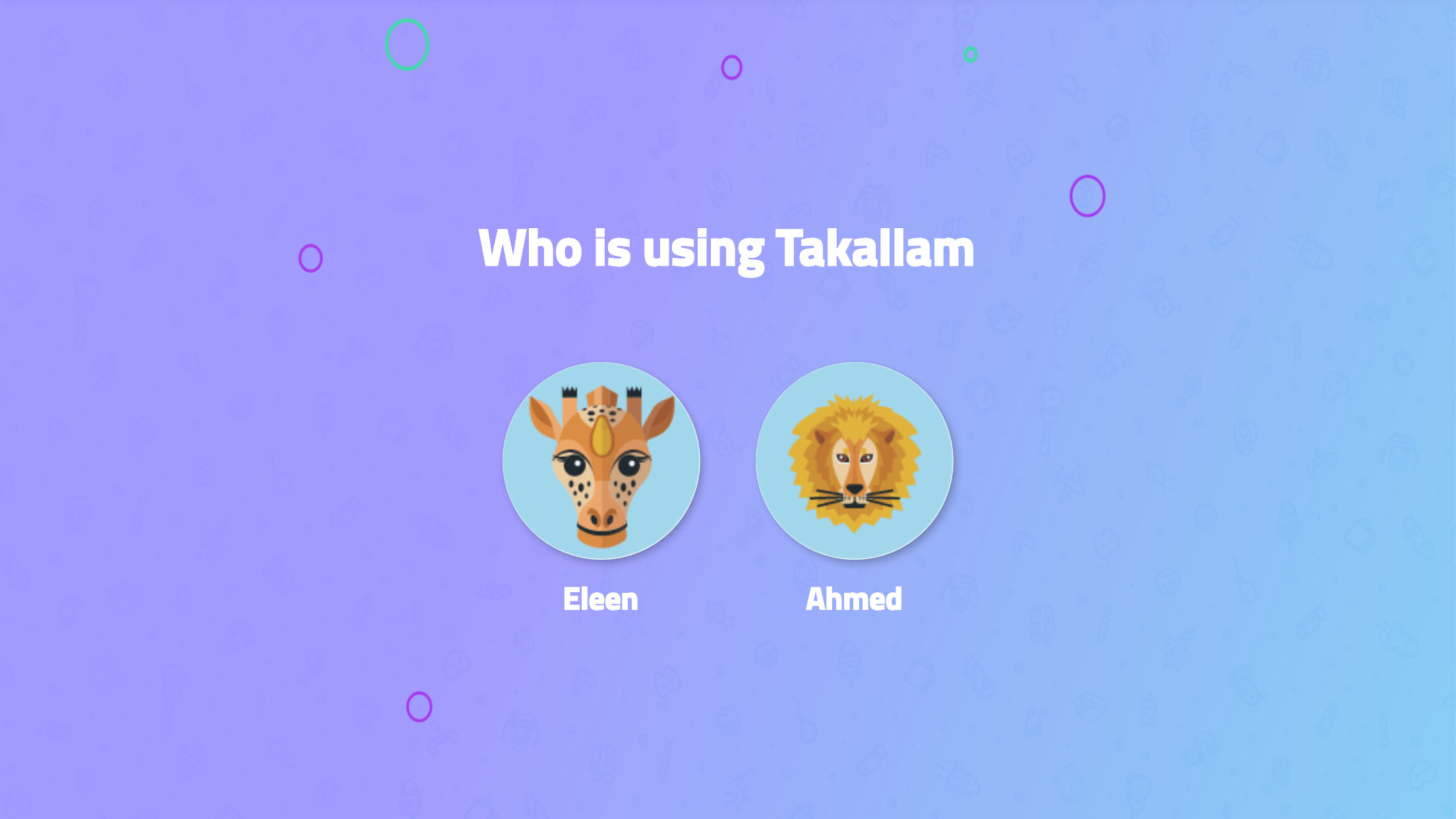 Takallam Screenshot 1