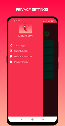 Mirchi VPN - Private & Fast Скриншот 2