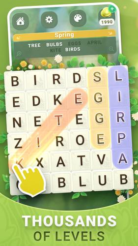 Word Search Nature Puzzle Game 스크린샷 0